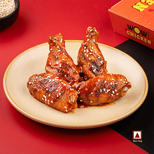 Barbeque Korean Wings 4 Pcs