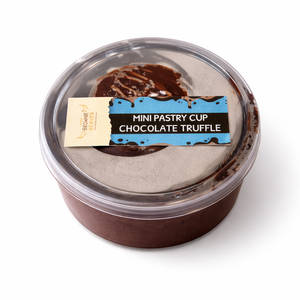 Mini Pastry Cup Chocolate Truffle