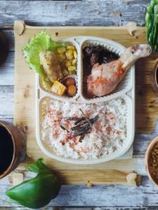Soya Glazed Chicken Mini Bento