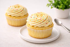 Vanilla Dream Cup Cake- 2pc