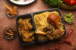 Mutton Biryani And Chicken Chaap Combo