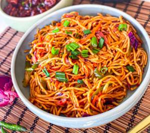 Veg Schezwan Noodles