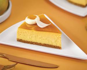 Mango Passion Cheese Cake Slice