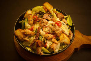 Real Caesar Chicken Salad