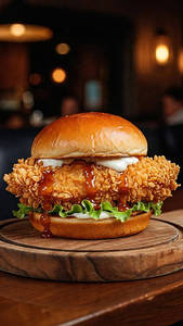 Crispy Chicken Burger