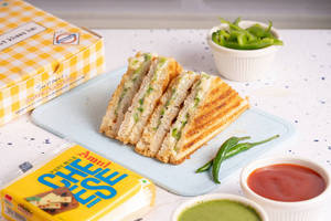 Cheese Chilly Toast Sandwich
