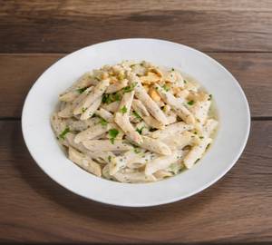 Chicken White Sauce Pasta [Penne]