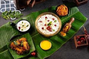 Curd Rice with Guntur Soya