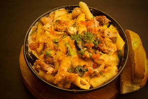 Chicken Pink Sauce (mix Sauce)  Pasta