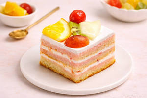 Eggless Tropical Fruit Pastry