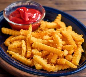 Crazy fries with sause