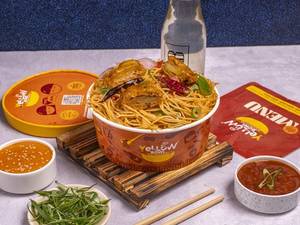 Chilli Chaap Tossed Noodles