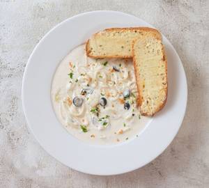 Non Veg Cream Cheese Garlic Ramen