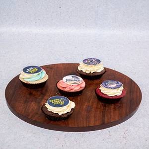 Knight's Gold Cupcakes