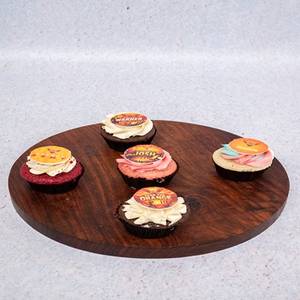 Orange Army Cupcakes