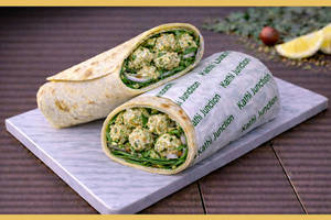 Soya Afghani Tikka Rumali Roll