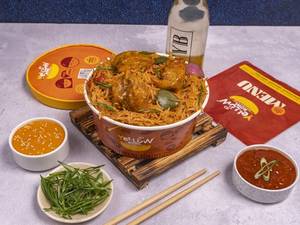 Chilli Chaap Tossed Fried Rice