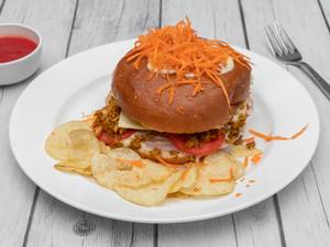Chicken American Burger