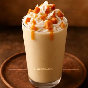 Butterscotch milk shake
