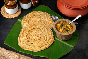 Wheat Parotta (2 Pcs) Kurma