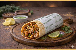 Schezwan Mushroom Roll