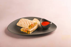 Hyderabadi Spicy Paneer Wrap