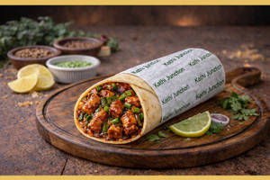 Schezwan Soya Chaap Roll