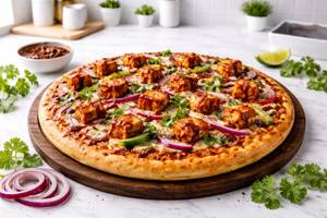 Peri Peri Paneer Pizza