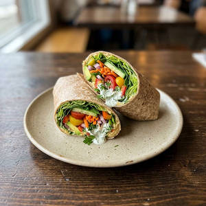 Garden Vegetable Wrap