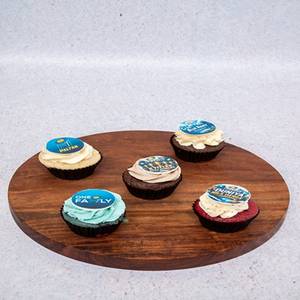 Mumbai Indians Cupcakes