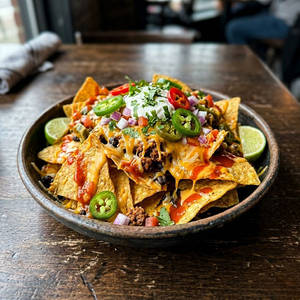 Supreme Veg Nachos