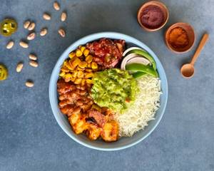 Chipotle Paneer & Guacamole Bowl