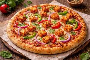 Paneer Tikka Pizza