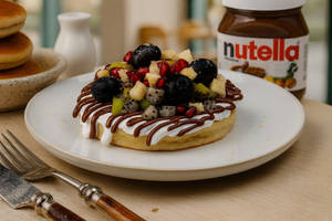 Fresh Fruits & Nutella Pancake