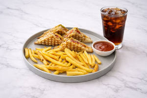 Sandwich Meal Combo(fries + Drink)