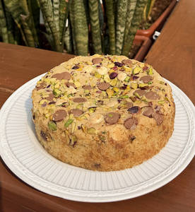 Whole Wheat Pistachio Butter Cake
