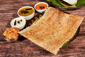 Jain Rava Masala Dosai