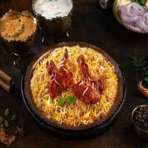 Chicken Lollipop Biryani