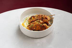 Harissa Chicken Skewers
