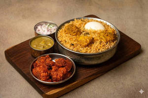 Chicken Biryani & Chicken 65 Combo (full)