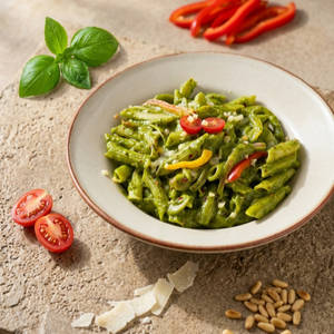 Creamy Basil Pesto Pasta