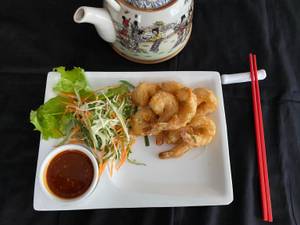 Golden Fried Prawn