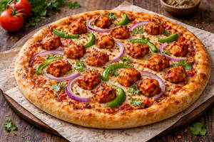 Chicken Korean Pizza