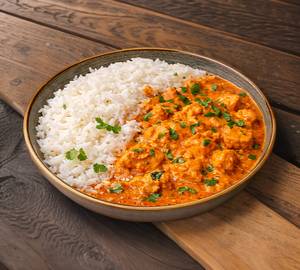 Paneer Curry + Rice