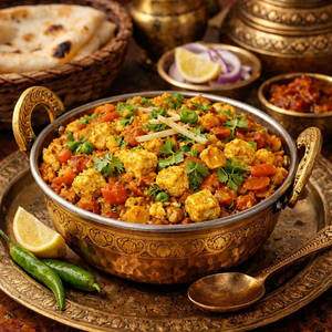 Tofu Subz-e-khaas (vegan)