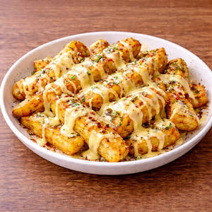 Cheesy Peri Peri Fries