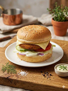 Veg Cheese Burger