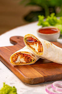 PERI PERI CHICKEN ROLL Chicken Roll
