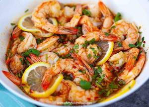 Prawns Lemon Chilly