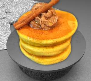 Honey cinnamon pancake